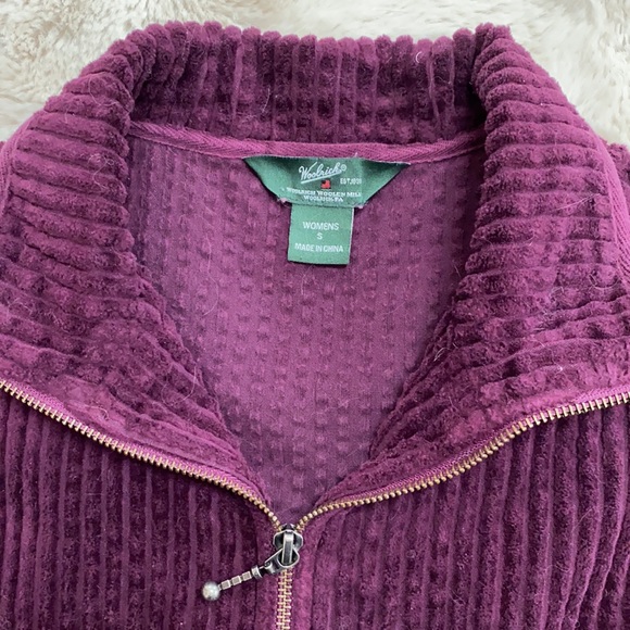Woolrich Women’s Kinsdale Corduroy Vest in Blackberry/Purple - size small - Picture 7 of 11